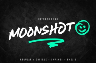 Moonshot Family (emojis too!) Font Download