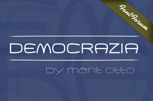 Democrazia Volume Font Download