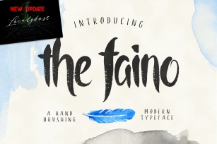 the faino typeface Font Download