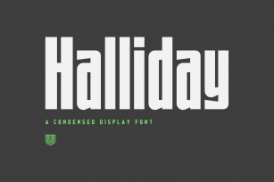 UTC Halliday Font Download
