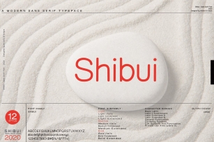 Shibui Font Download