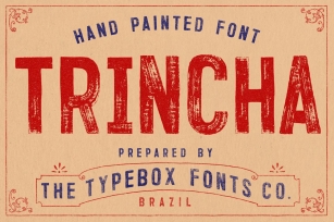 Trincha Typeface Font Download