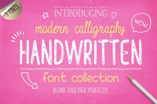 Handwritten Collection Font Download