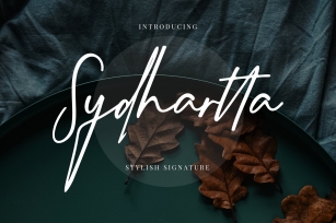 Sydhartta Stylish Signature Font Download