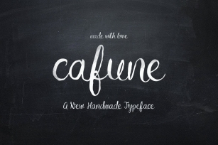 Cafune Script Font Download