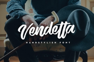 Vendetta Handstylish Font Download