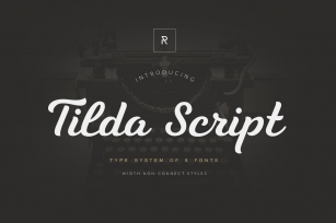 Tilda Script — stylish font family Font Download