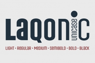 Laqonic 4F Unicase (Family) Font Download