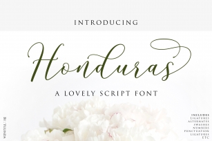 Honduras Script Font Download
