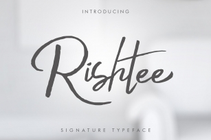 Rishtee Signature Font Download