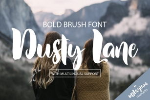 Dusty Lane Font Download