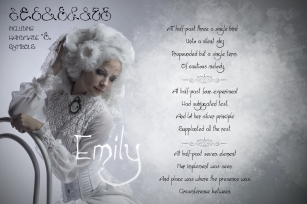 Hand drawn font “Emily” Font Download