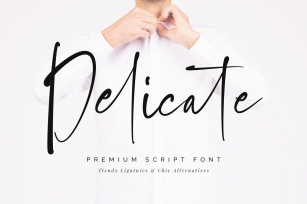 Delicate Script Font Download
