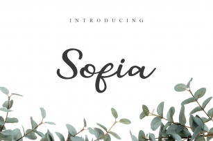 Sofia Script Font Download