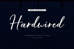 Hardwired Script Font Download