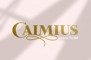 Calmius EB Font Download