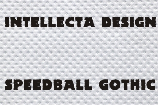 SpeedBall Gothic Font Download