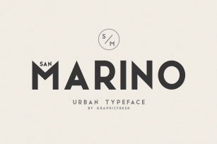 San Marino // Four Files Font Download