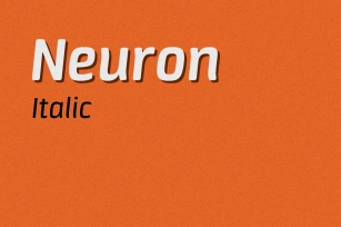 Neuron italic Font Download