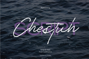 Chestuh script and sans Font Download