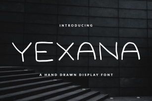 YEXANA FONT FOR HEADER  BOOK Font Download