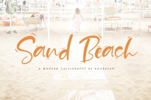 Sand Beach Script Font Download