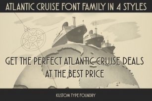 Atlantic Cruise Family Font Download