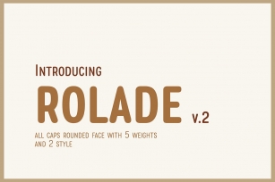 Rolade Typeface (UPDATED) Font Download