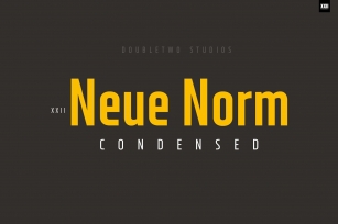 XXII Neue Norm Cnd Font Download