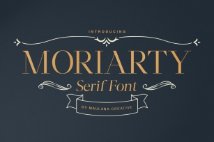 Moriarty Serif Font Download