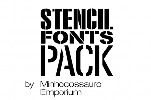 Stencil Pack Font Download
