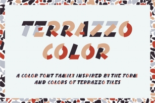 Terrazzo Color Family Font Download