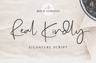 Real Kindly Font Download