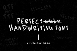 Casey Handwriting Font Download