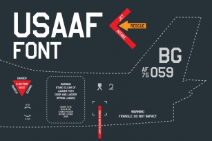 USAAF Air Force Font Download
