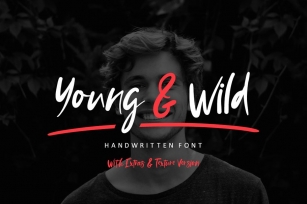NEW! Young  Wild Brush Font Download