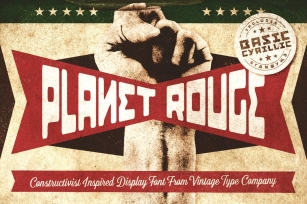 Planet Rouge Display Font Download