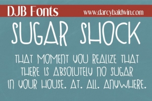 Sugar Shock Font Download