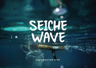 Seiche Wave Font Download