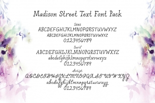 Madison Street Text Font Download