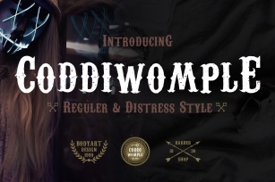 Coddiwomple Old Western Font Download