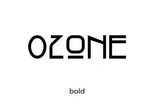 Ozone bold Font Download