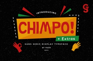 Chimpo Typeface + BONUS Font Download