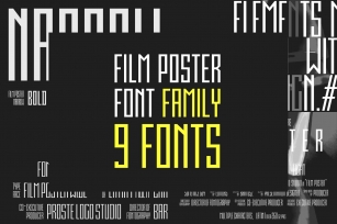 Film Poster Family Font Download
