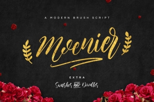 Moenier Script Font Download