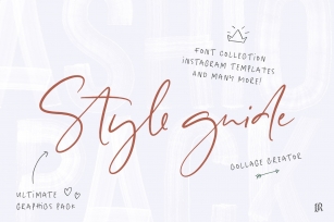 Style guide Collection Font Download