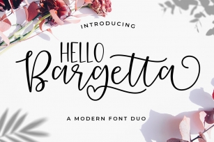 Bargetta Duo Font Download