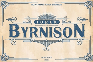 Iorek Byrnison (free POSTER vector) Font Download