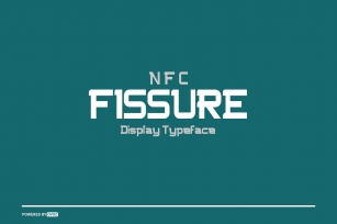 NFC FISSURE DISPLAY FONT Font Download
