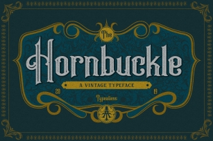 Hornbuckle + Extras Font Download